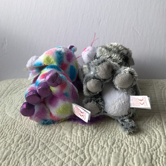 TY BEANIE BOOS Wishful Unicorn Kiki Cat BNWT - Picture 3 of 4